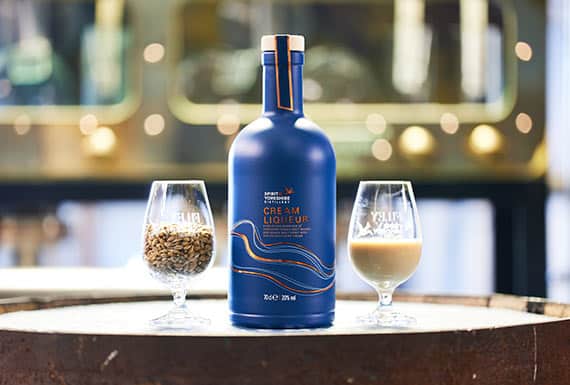 Spirit of Yorkshire Cream Liqueur, in the still house