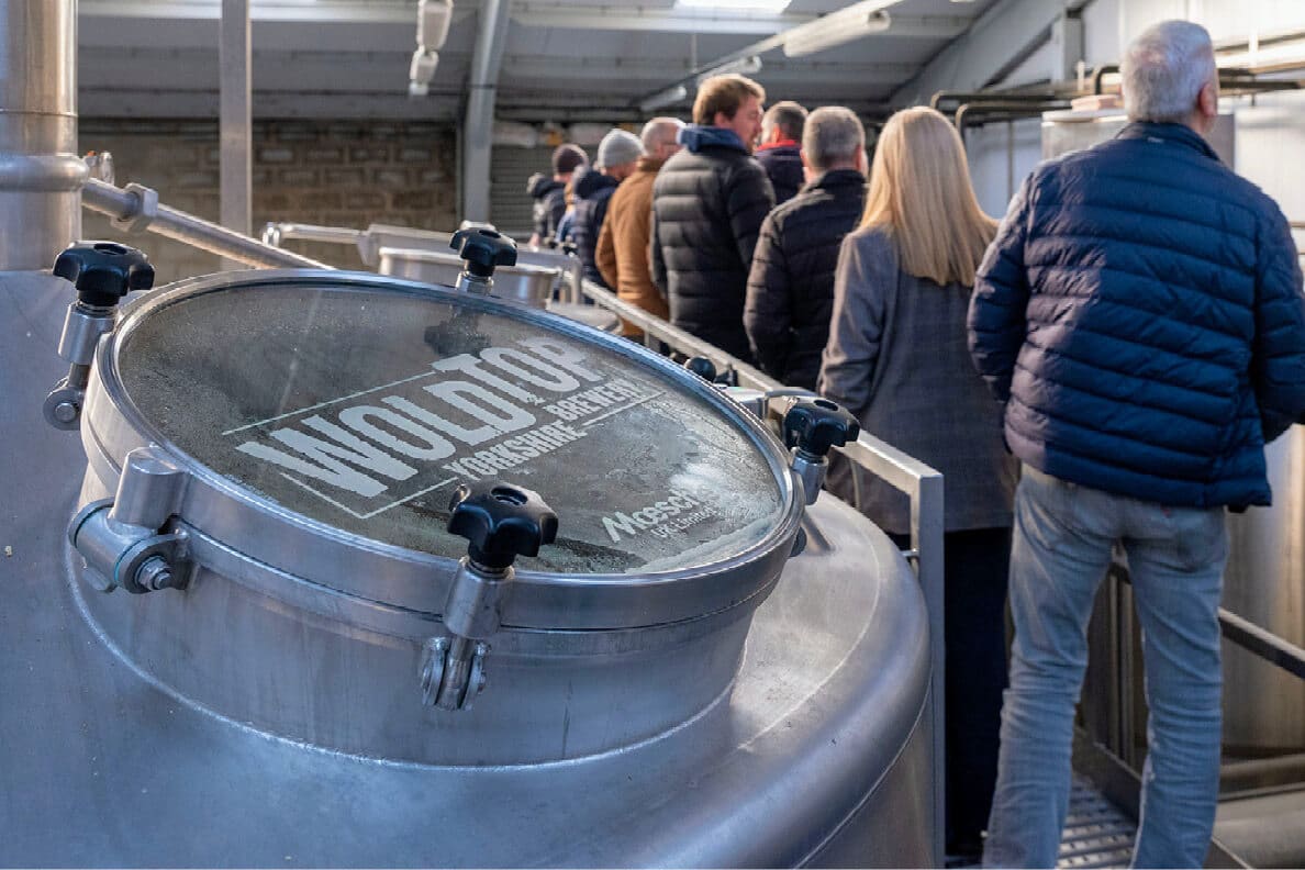 Wold Top Brewery guided tour
